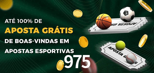 975 Ate 100% de Aposta Gratis